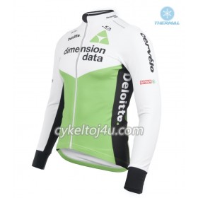 Cykeltrøje 2018 Dimension Data Dame N001 Vinter Thermal Fleece